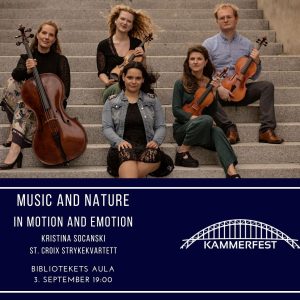 Music and nature, in motion and emotion Music and nature, in motion and emotion