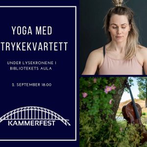 Yoga med strykekvartett Yoga med strykekvartett